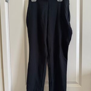 A New Day Black High-Rise Cropped Trousers